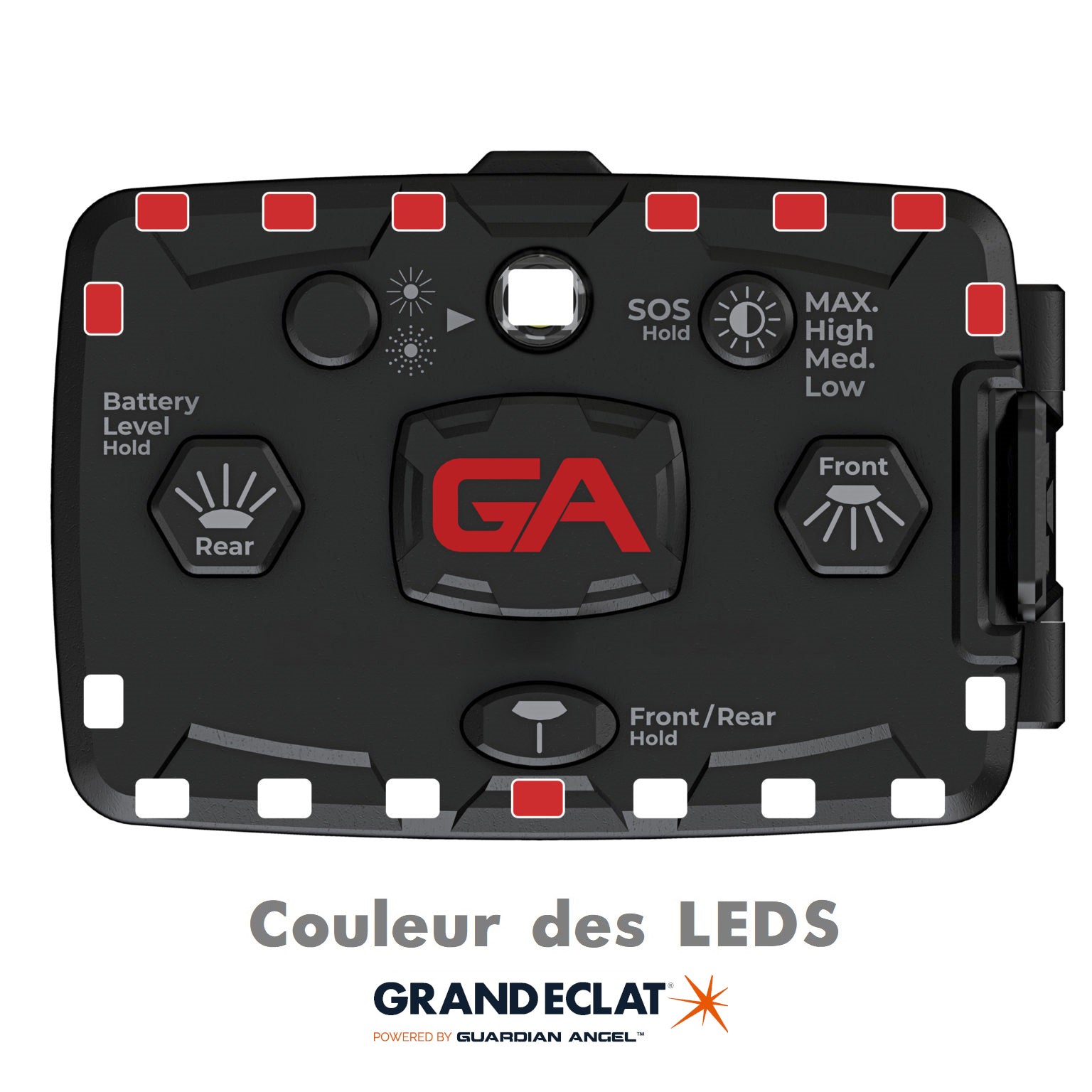 GRAND ÉCLAT - ELITE (blanc/rouge)
