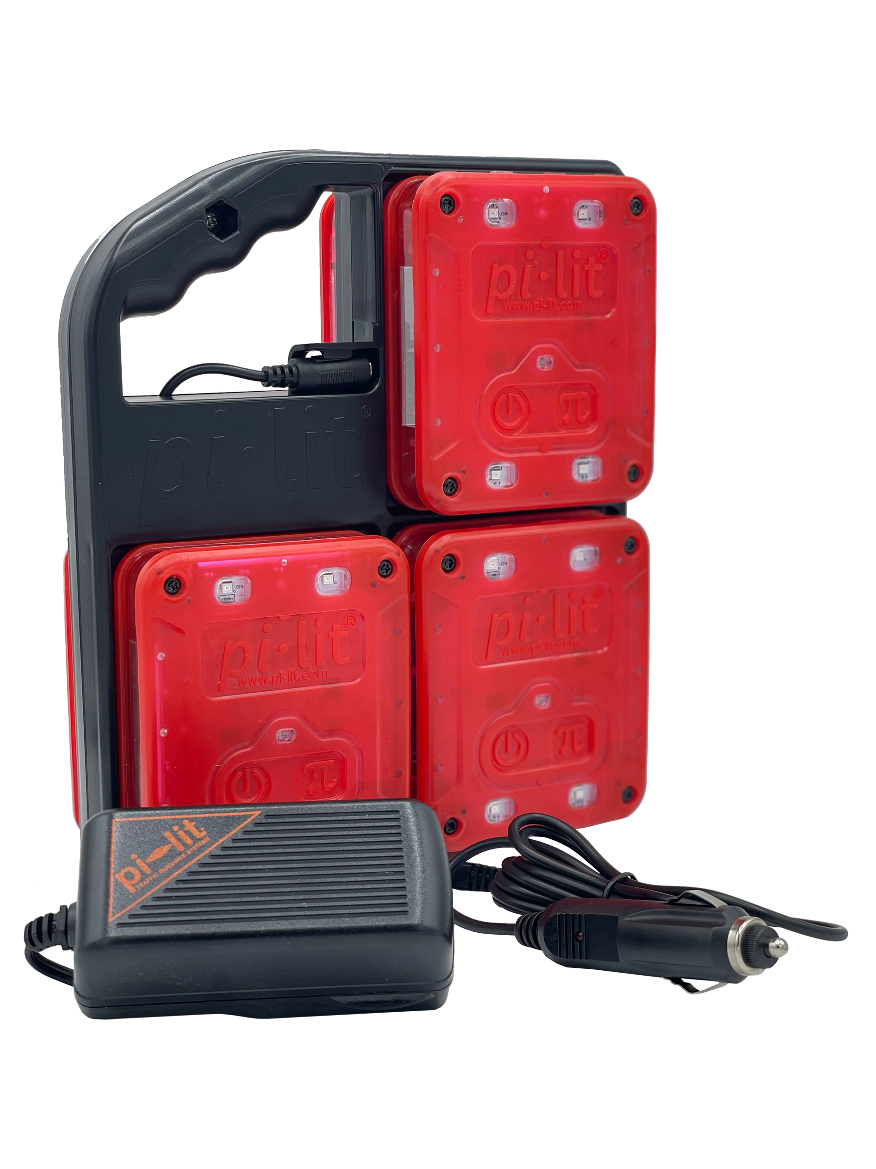 Malette de 6 balises synchronisables (Pi-lit)