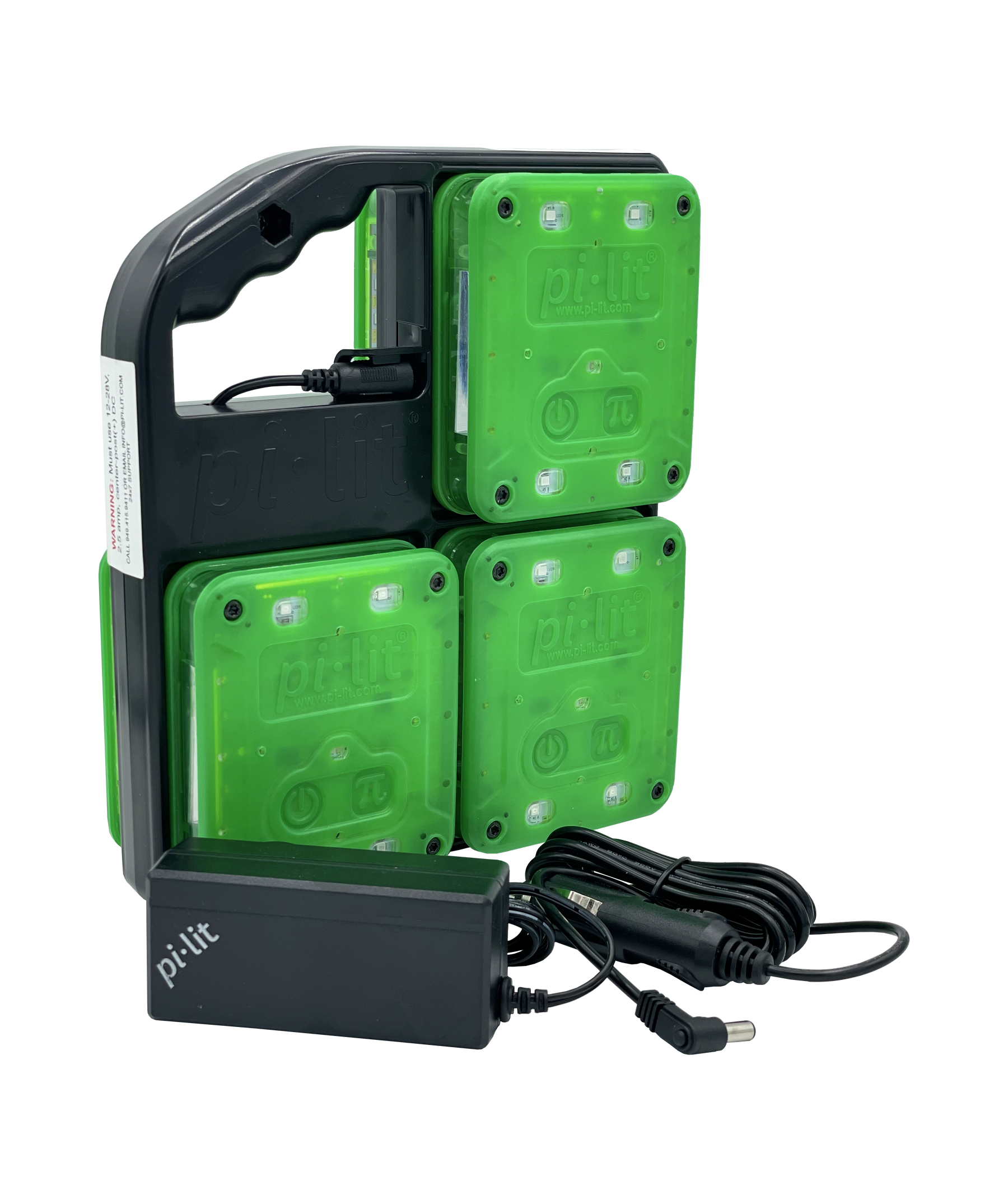 Malette de 6 balises synchronisables (Pi-lit)