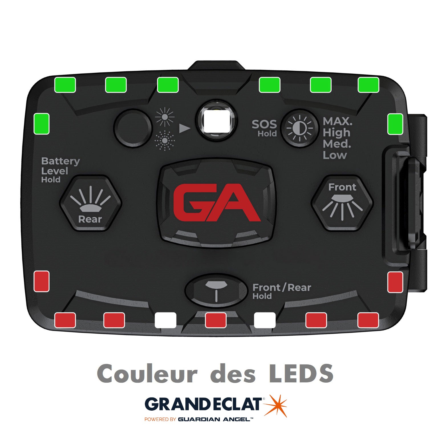 GRAND ÉCLAT - ELITE (rouge/vert)