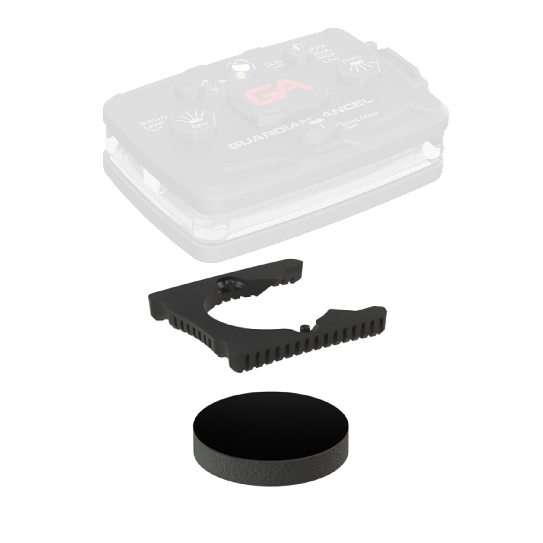 Fixation pour casque de sécurité