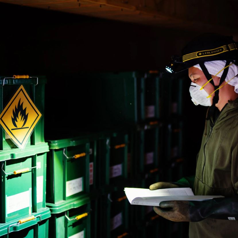 Lampe frontale ATEX - EXH8