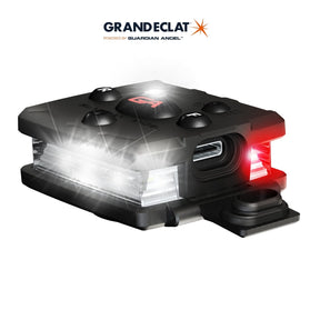 GRAND ÉCLAT - MICRO (blanc/rouge)