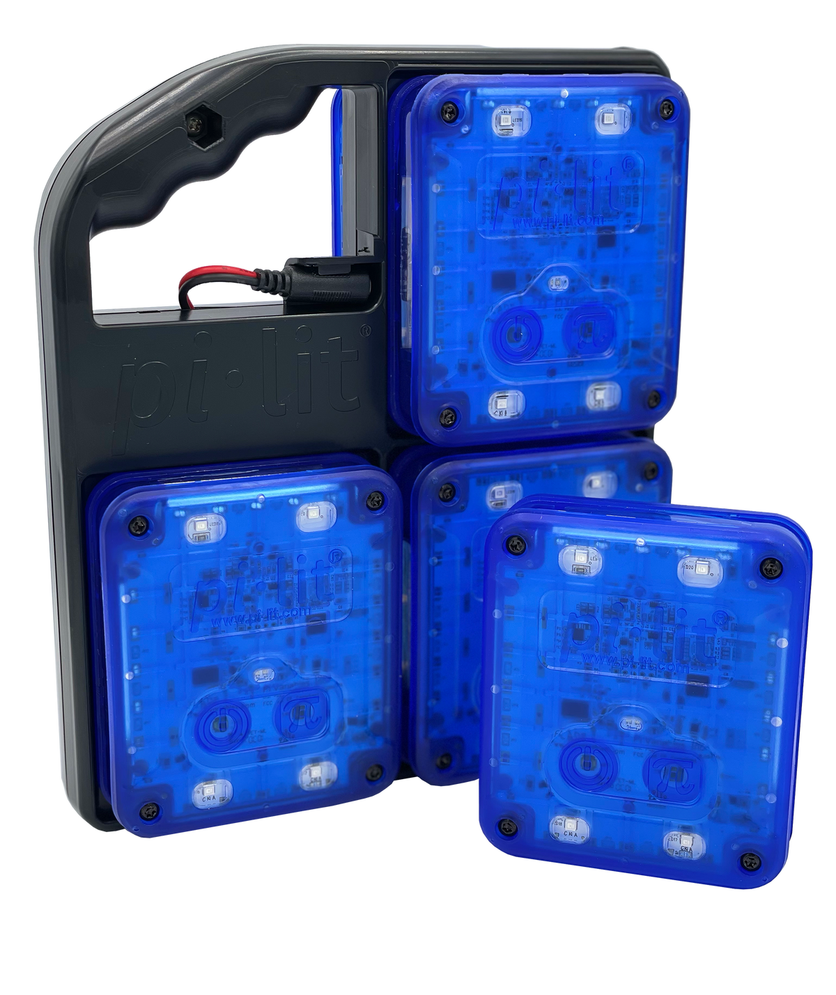 Malette de 6 balises synchronisables (Pi-lit)