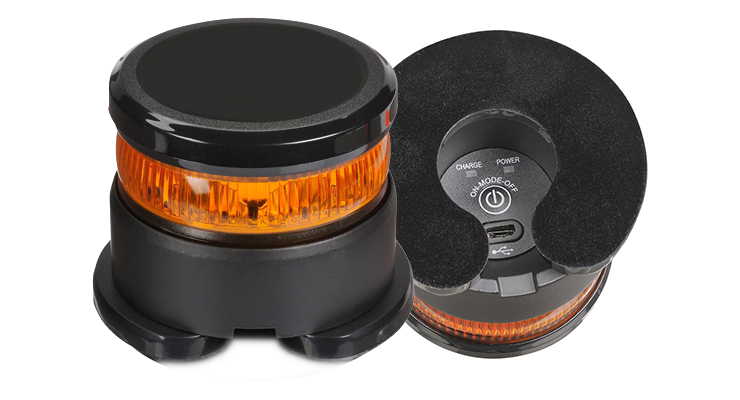 Gyrophare aimanté rechargeable - R65