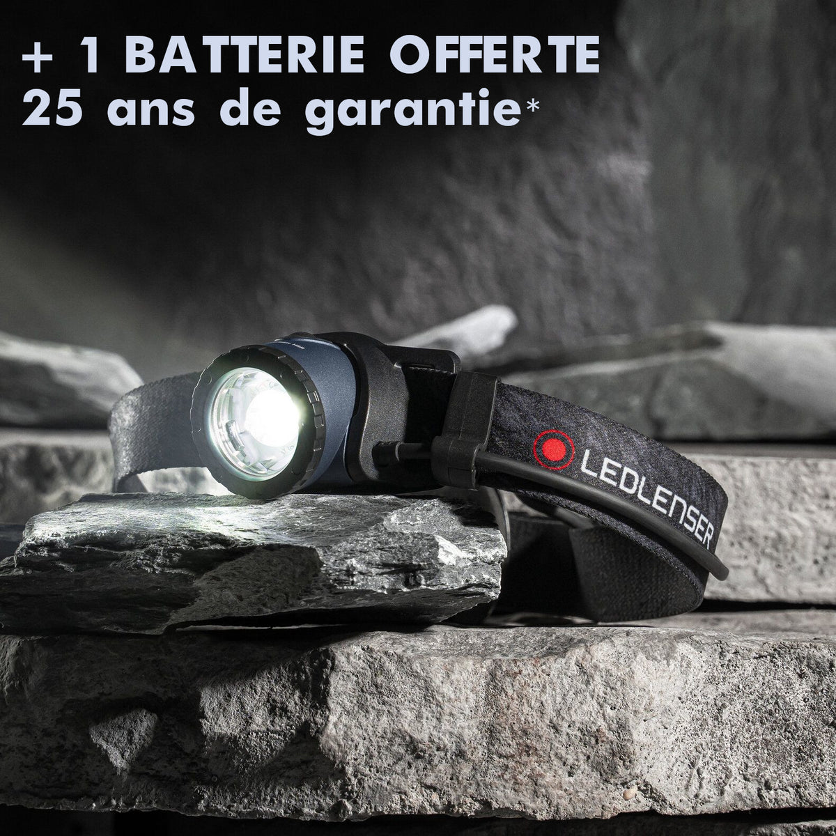 Lampe frontale rechargeable Edition limitée: H8R (25ème anniversaire)