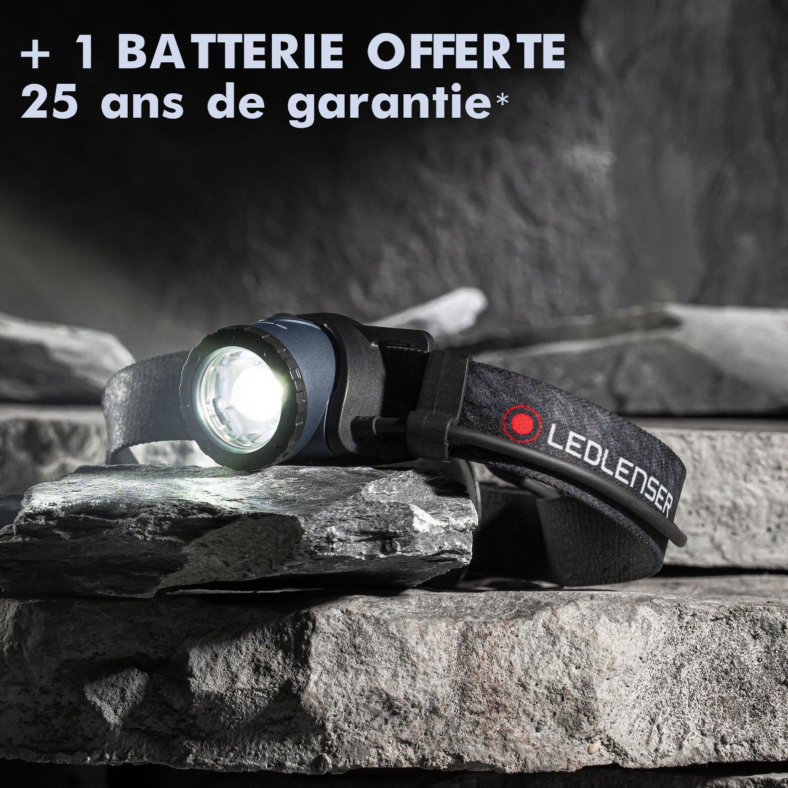 Lampe frontale rechargeable Edition limitée: H8R (25ème anniversaire)