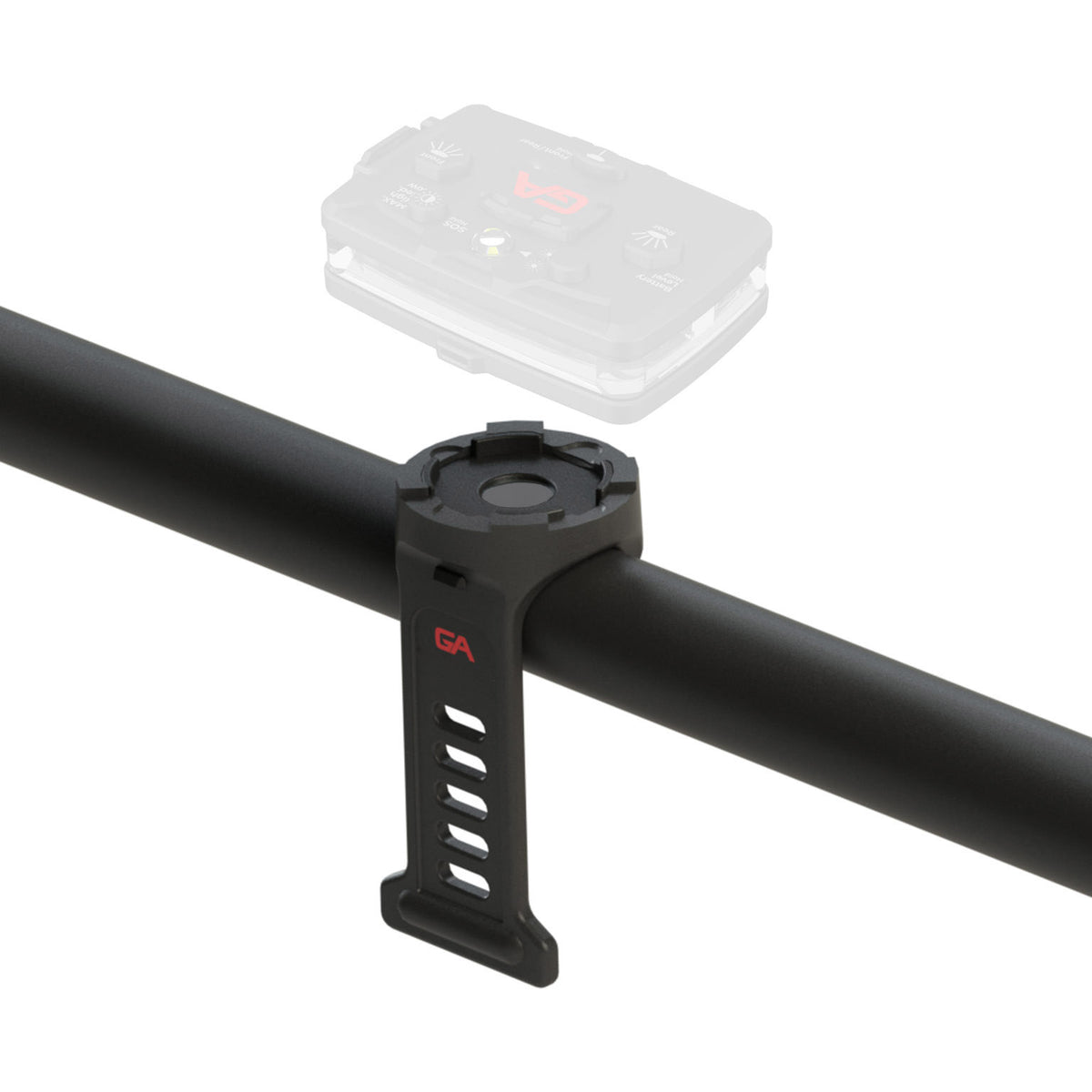 Support caoutchouc pour tube/guidon