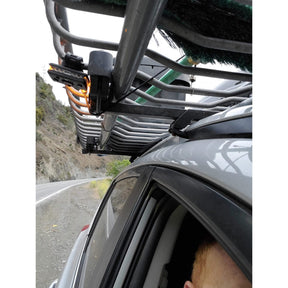 Support caoutchouc pour tube/guidon