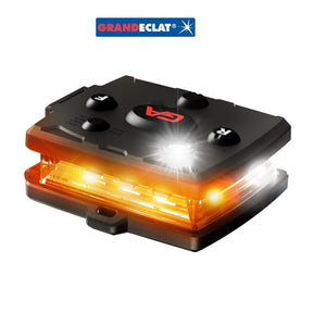 GRAND ÉCLAT - MICRO (orange/blanc)